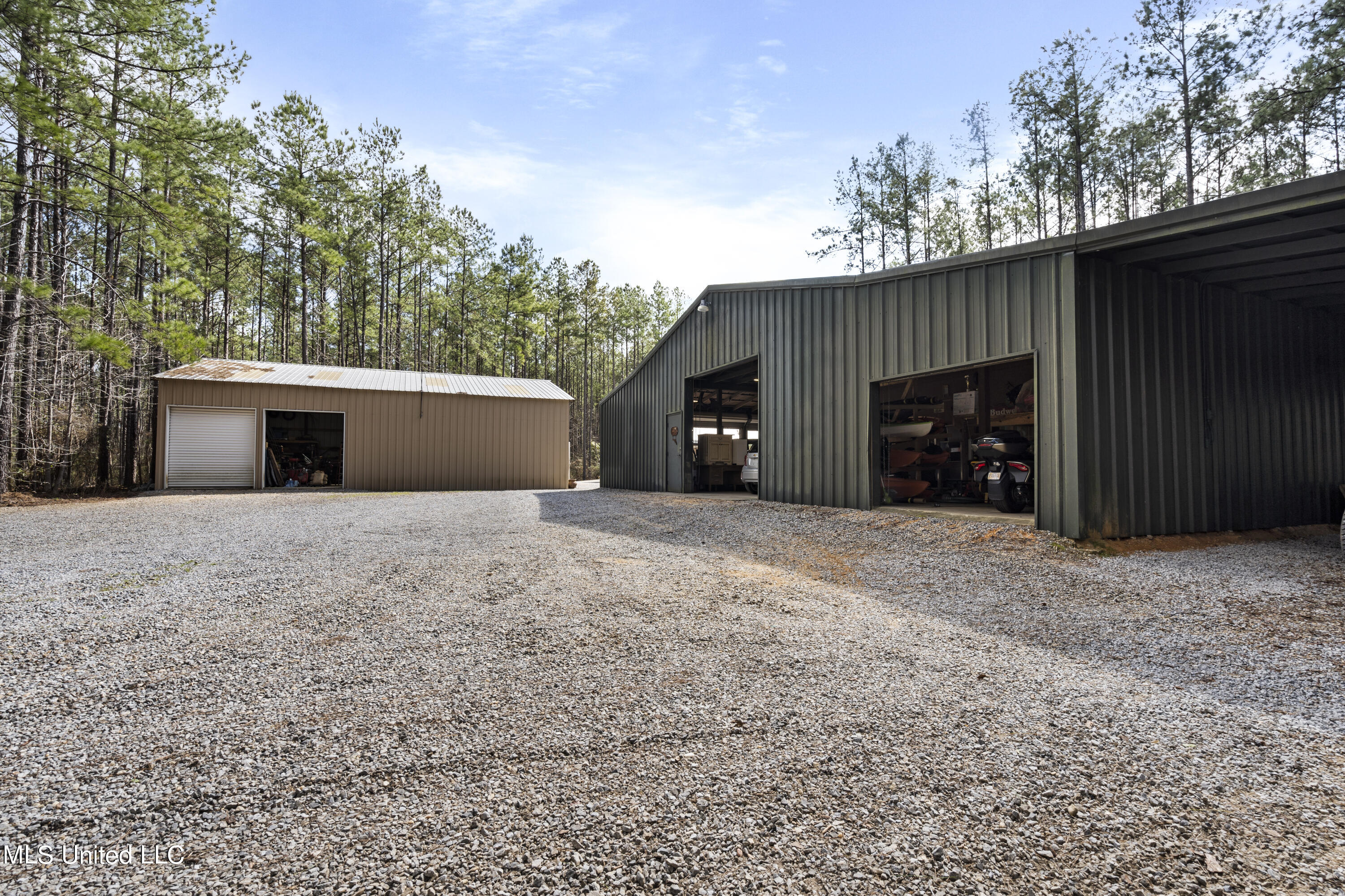 1189 Grain Elevator Road Lucedale, MS 39452 - Photo 34 of 44 gravel keeps property low maintenance