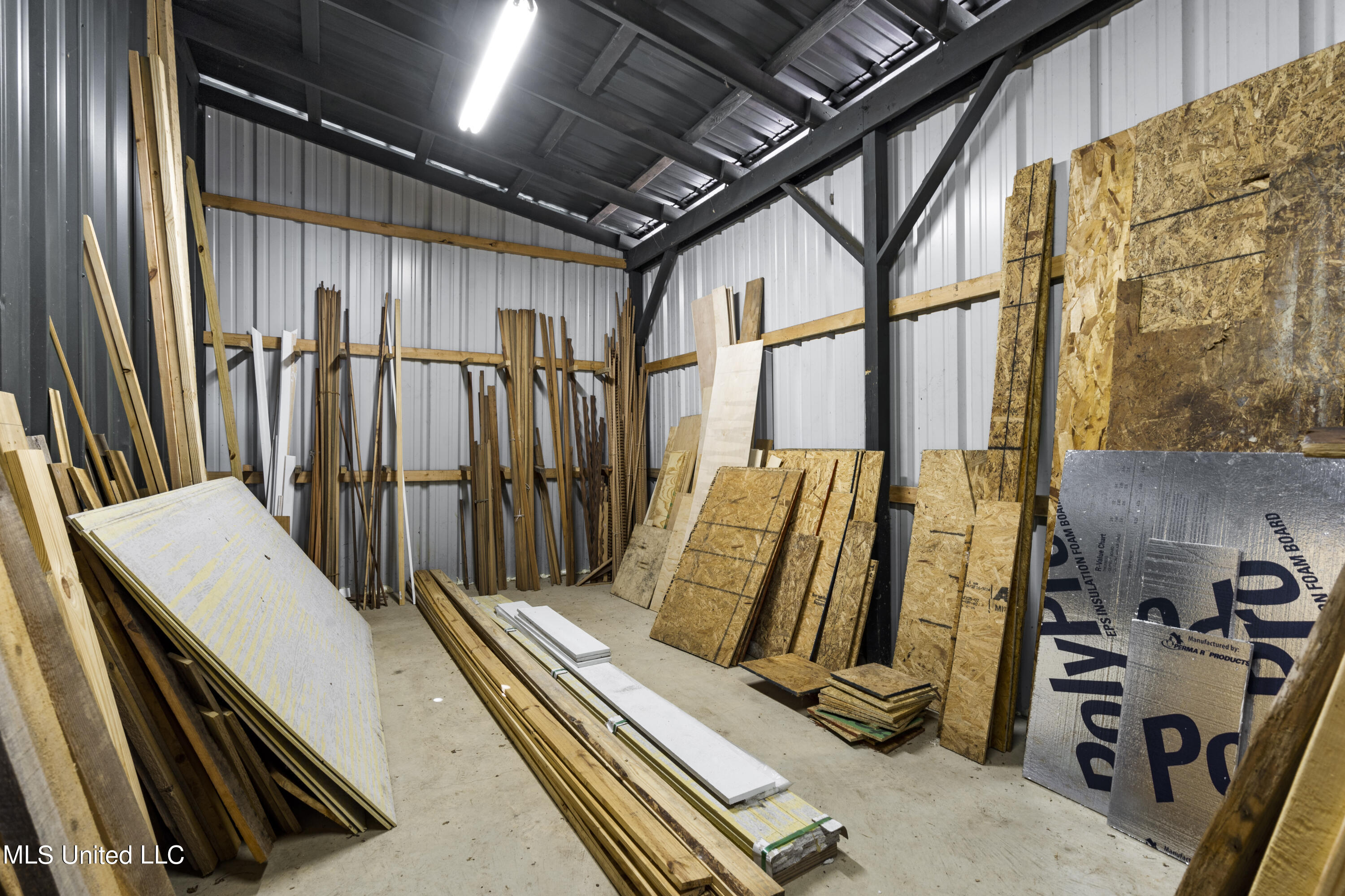 1189 Grain Elevator Road Lucedale, MS 39452 - Photo 38 of 44 storage room next to workshop