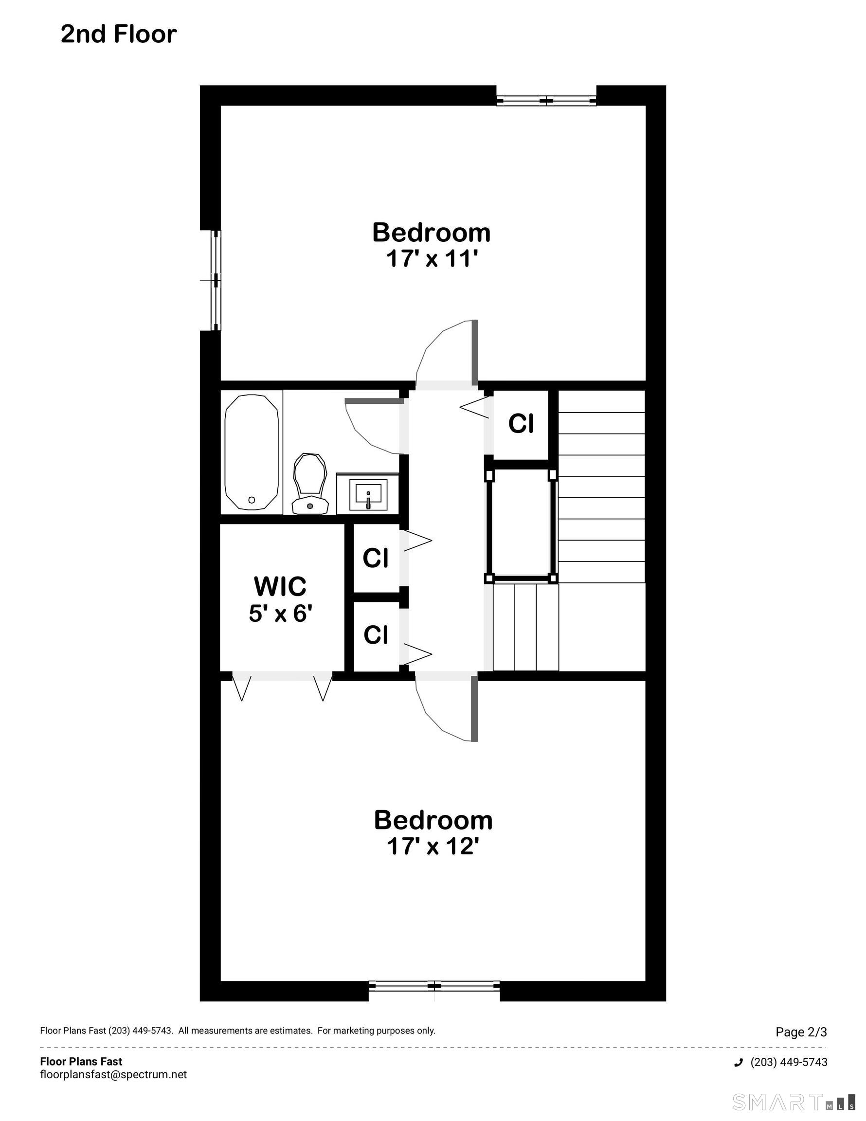 136 Turtle Run Drive, Unit A Stratford, CT 06614 - Photo 30 of 32 Floor plans Upper Level