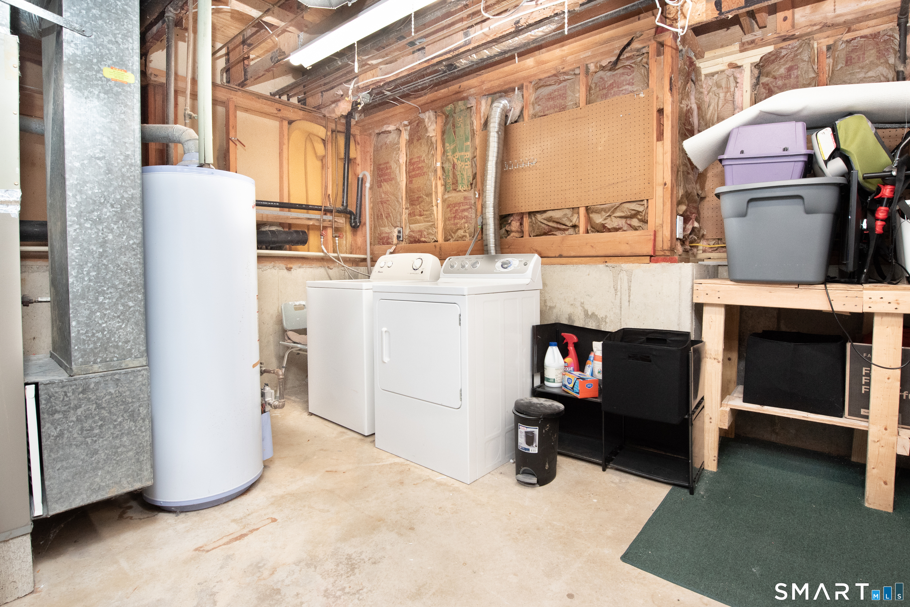136 Turtle Run Drive, Unit A Stratford, CT 06614 - Photo 27 of 32 Storage and washer / dryer room