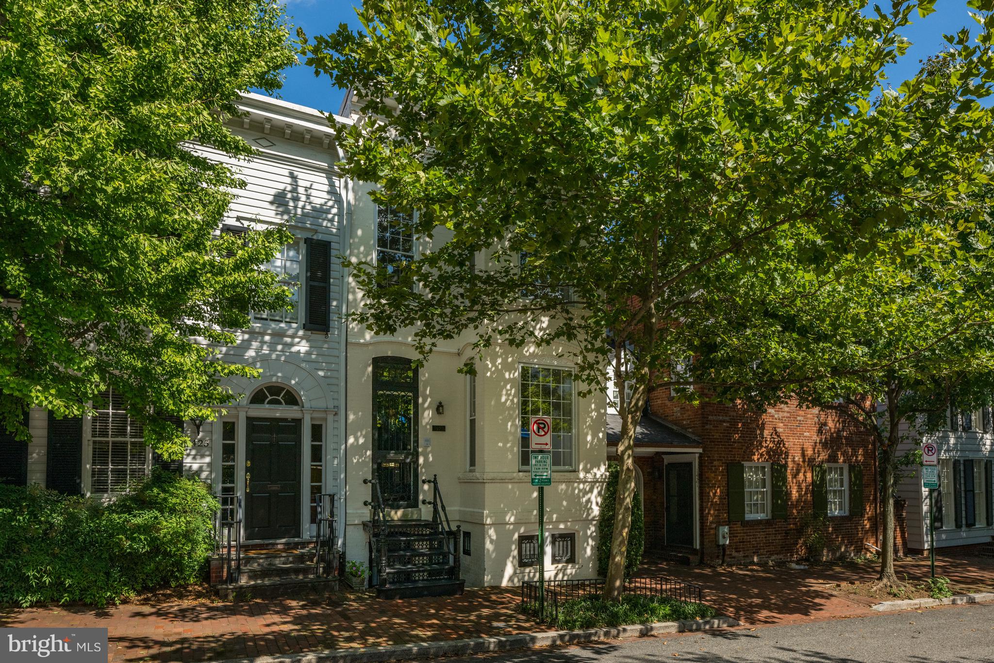1423 34th Street Northwest Washington, DC 20007 - Photo 30 of 30 a front view of a house with trees
