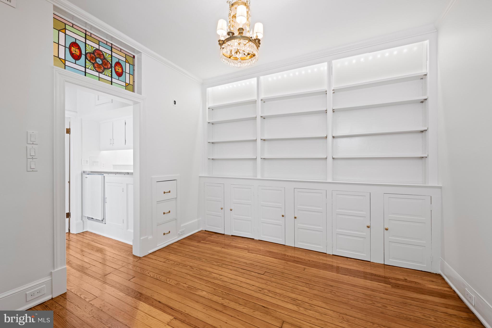 1423 34th Street Northwest Washington, DC 20007 - Photo 6 of 30 a view of a room with closet
