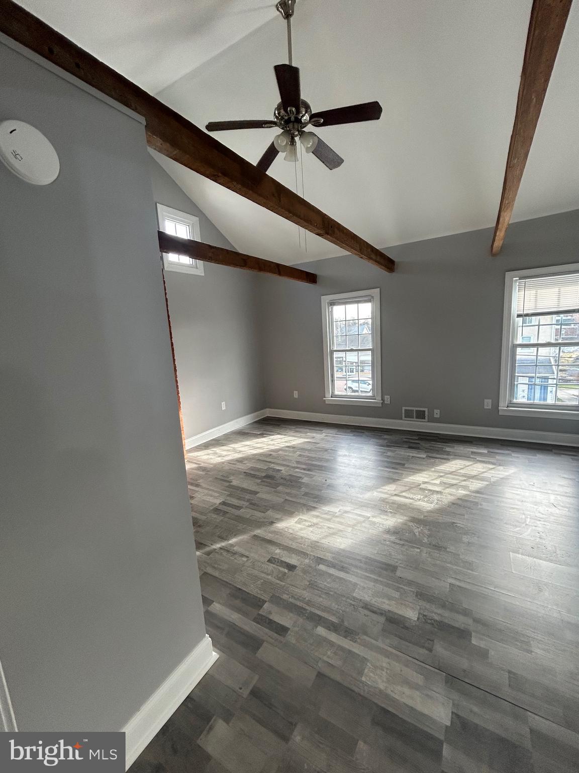 425 Main Street Royersford, PA 19468 - Photo 13 of 17 a view of empty room with window and wooden floor