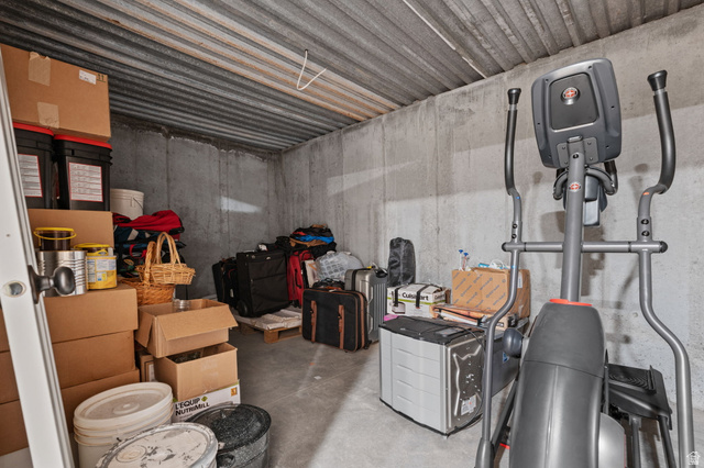 75 North 100th Street West Fillmore, UT 84631 - Photo 43 of 62 Storage room in basement under the deck