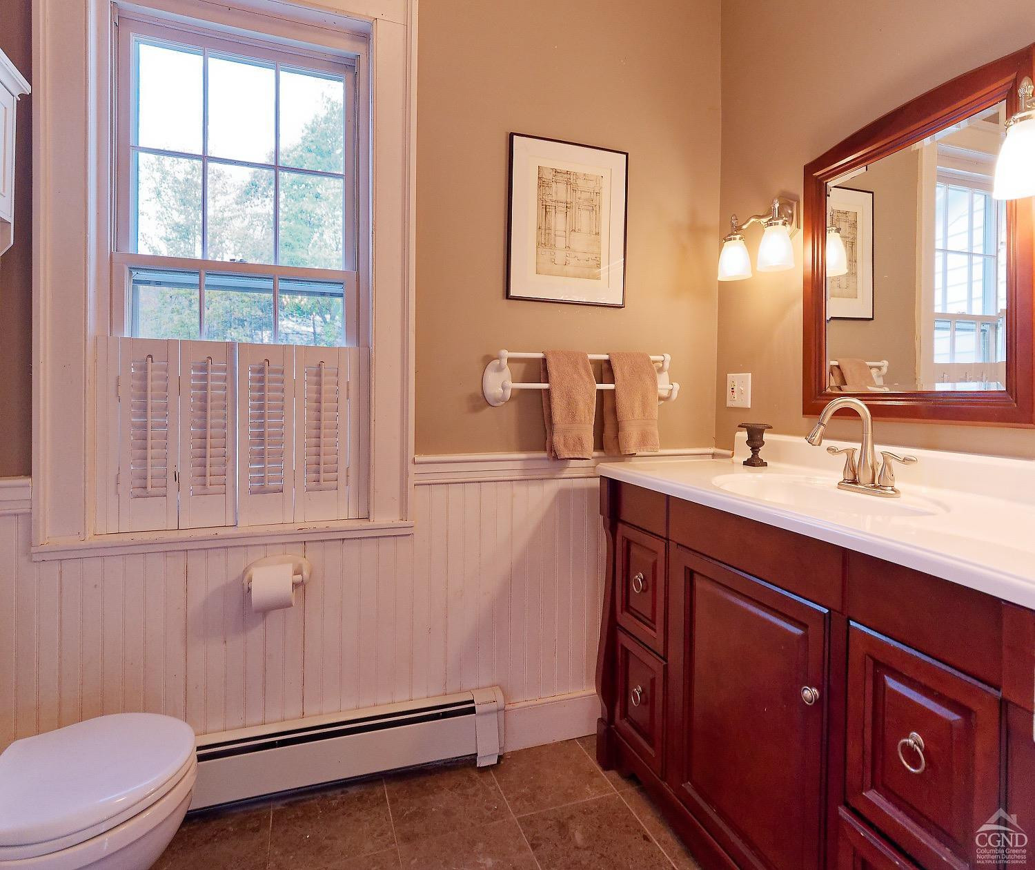 8 Bennett Lane Rensselaerville, NY 12147 - Photo 16 of 37 The ground floor powder room.