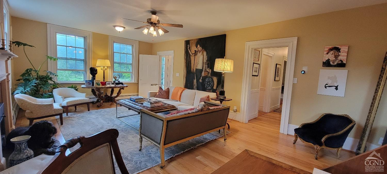 8 Bennett Lane Rensselaerville, NY 12147 - Photo 6 of 37 The expansive living room.