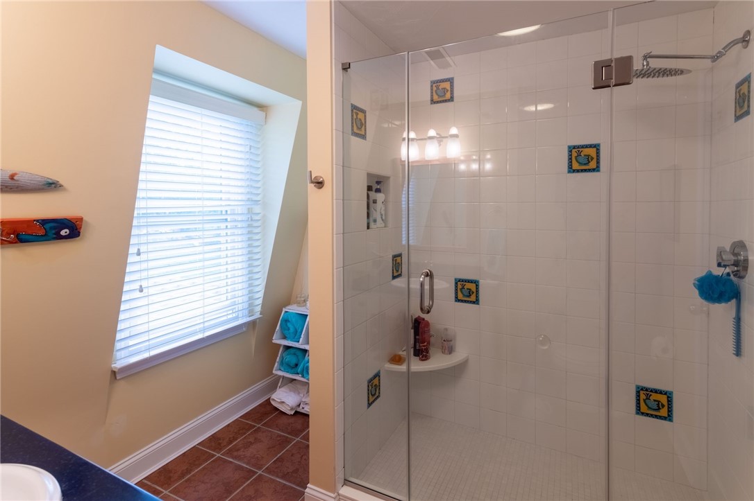 1544 West Side Road Block Island, RI 02807 - Photo 15 of 22 Shared Full Bath with Tiled Shower