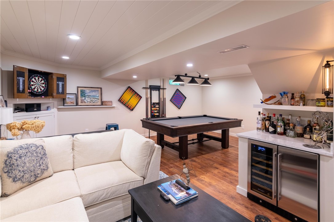 1544 West Side Road Block Island, RI 02807 - Photo 19 of 22 Finished Basement Rec Room
