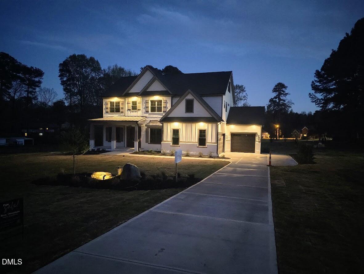 4009 Yates Mill Pond Road Raleigh, NC 27606 - Photo 8 of 97 front night time