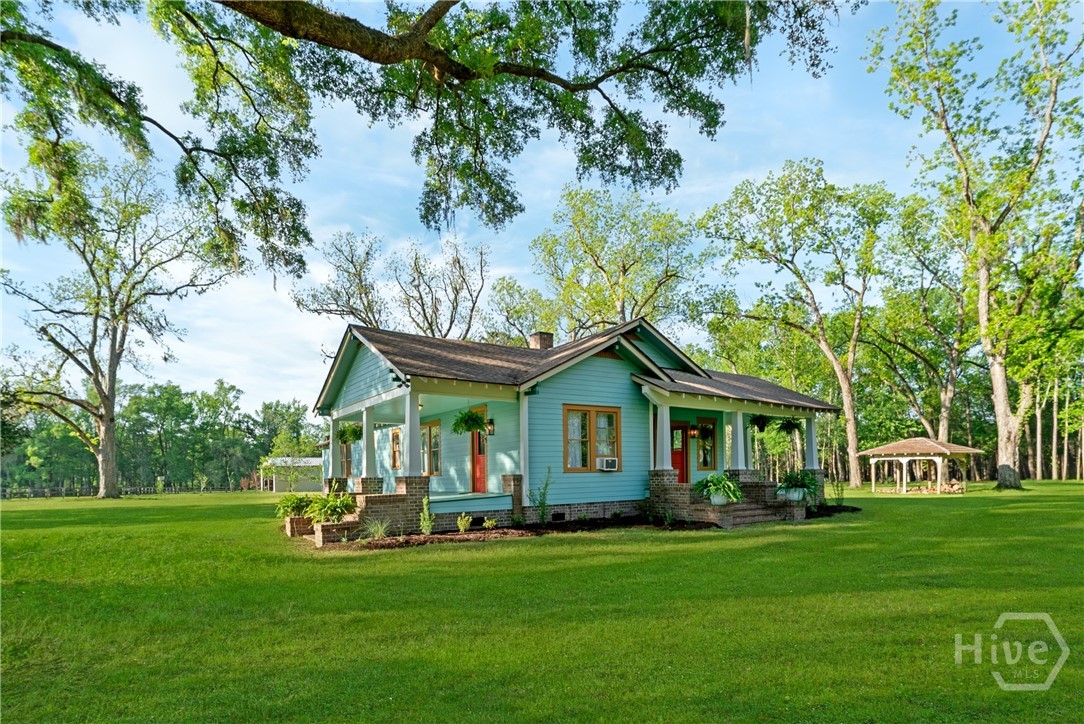 1151 Harry Lindsay Road Guyton, GA 31312 - Photo 4 of 66 Craftsman House Circa 1935