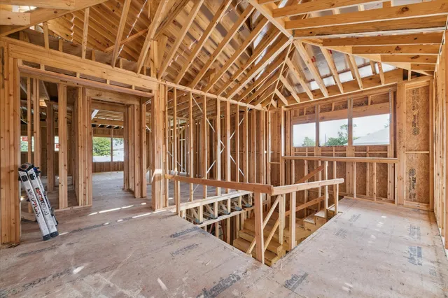 a view of an front door