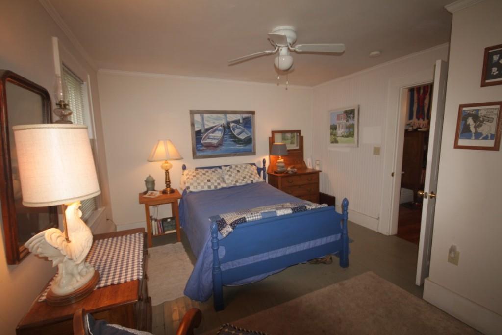259 Ocean Point Road Boothbay, ME 04544 - Photo 11 of 21 The first floor master bedroom, with...