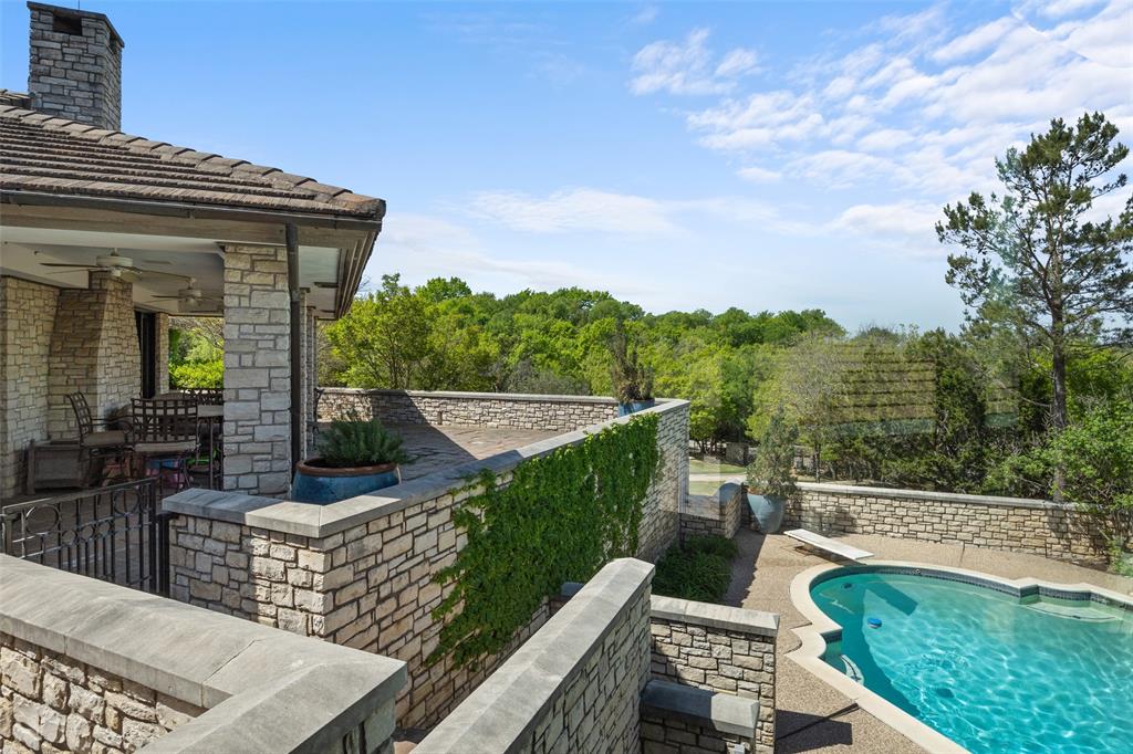 201 Jenkins Ridge Aledo, TX 76008 - Photo 34 of 39 a view of balcony with furniture