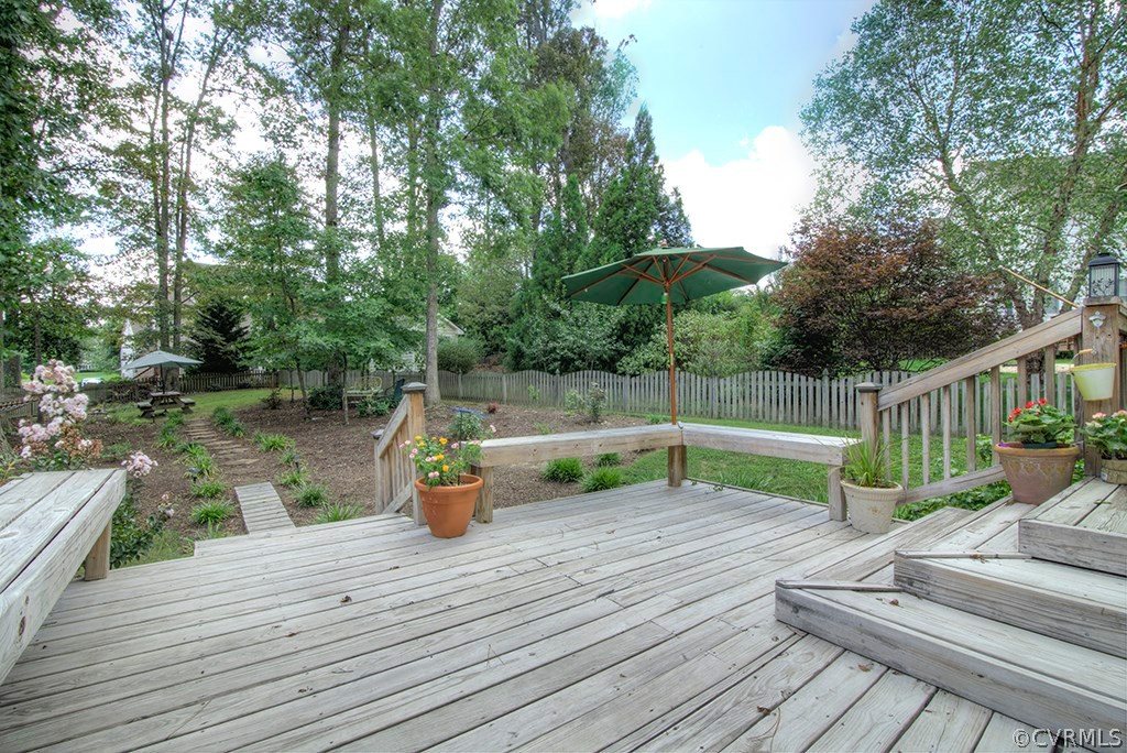 707 Biggin Pond Road Midlothian, VA 23114 - Photo 29 of 36 a view of deck with patio