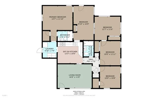 $620,000 | 1410 West School Street, Compton, CA 90220