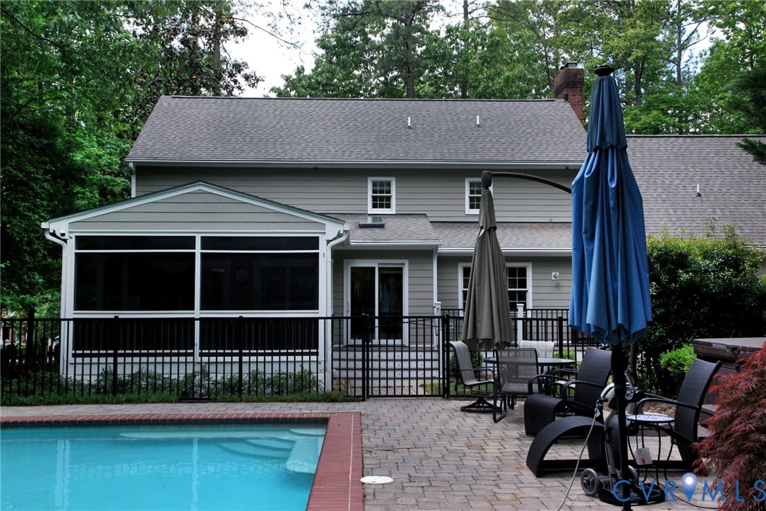 231 Hazelmere Drive Chesterfield, VA 23236 - Photo 29 of 33 a front view of a house with a garden