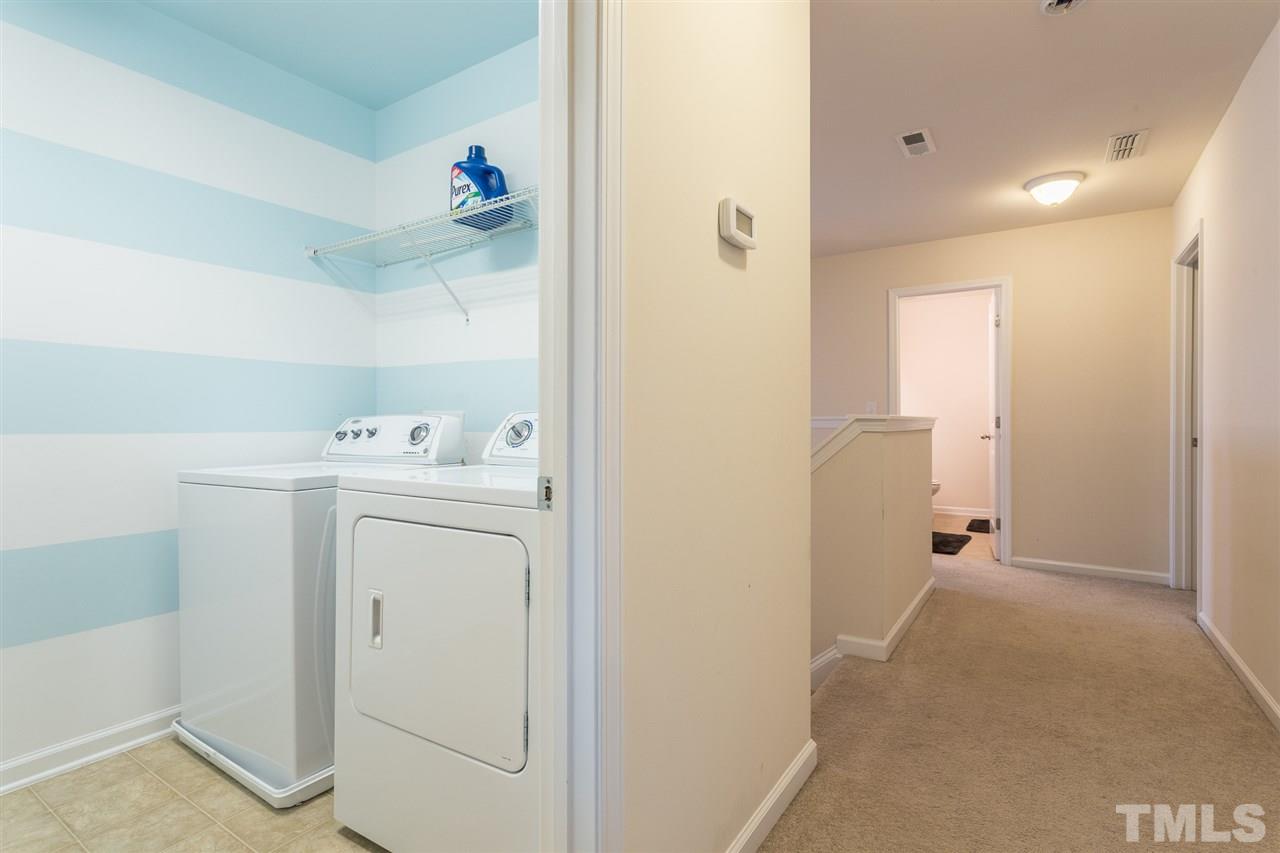 333 Hope Valley Road Knightdale, NC 27545 - Photo 15 of 22 a view of utility room with washer and dryer