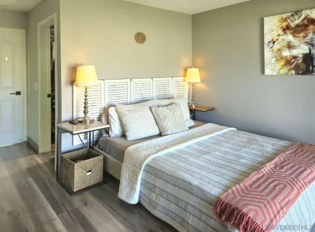 a view of a walk in closet