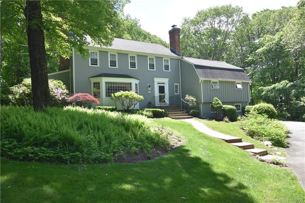 119 Castle Hill Road Newtown, CT 06470 - Photo 1 of 1 Pretty setting and well sited on 4.5 quiet acres. Freshly painted exterior, newer roof, newer walkway