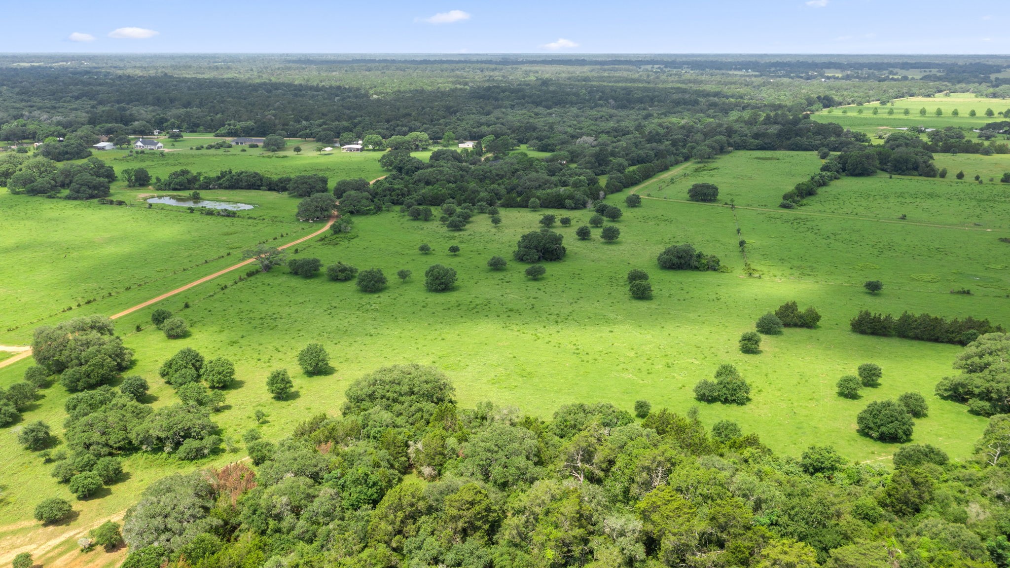 1017 New Ulm Road Cat Spring, TX 78933 - Photo 4 of 8 a view of a green field with lots of green space