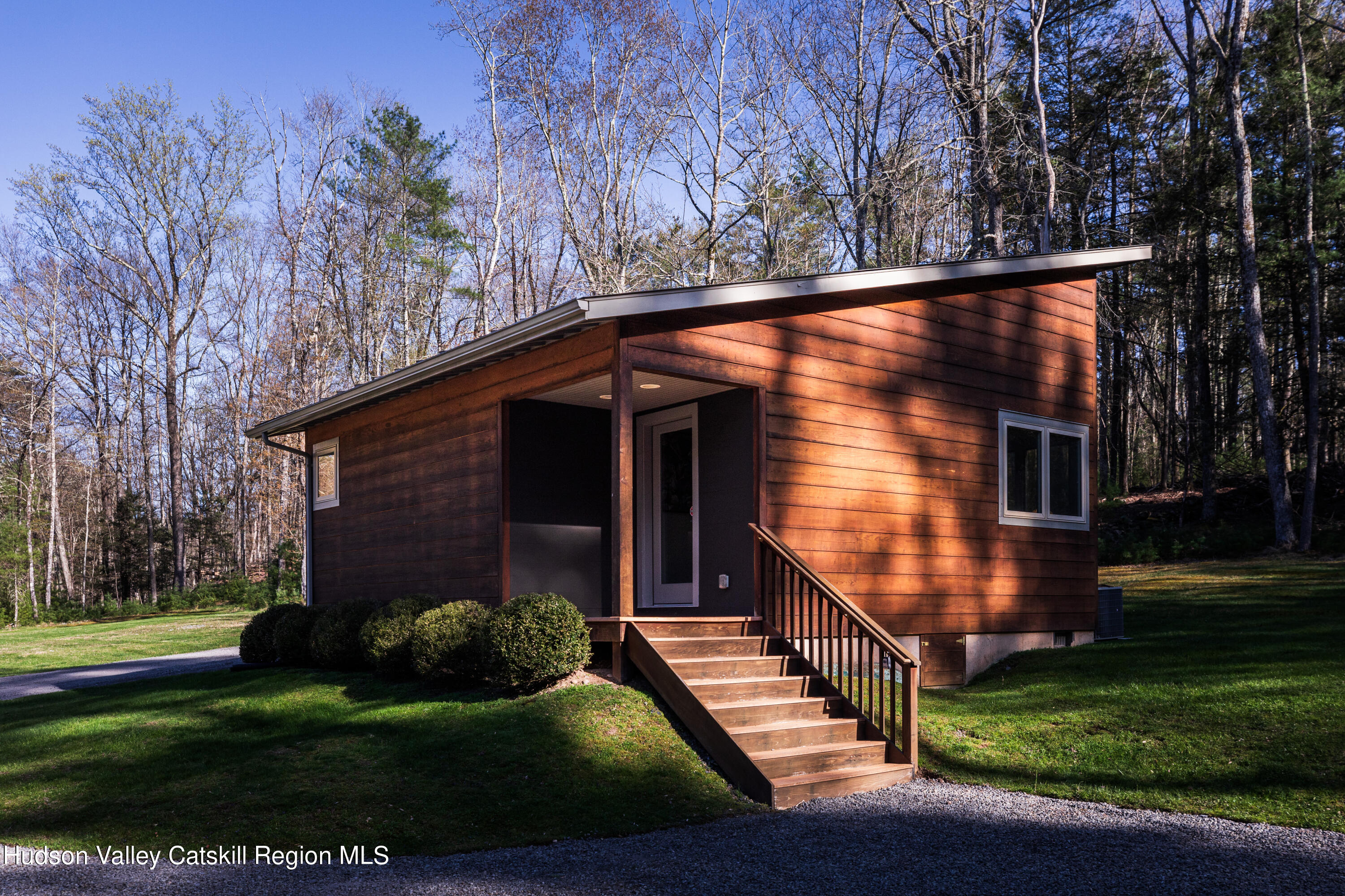 177 Stillwater Road Stone Ridge, NY 12484 - Photo 20 of 27 a backyard of a house with lots of green space