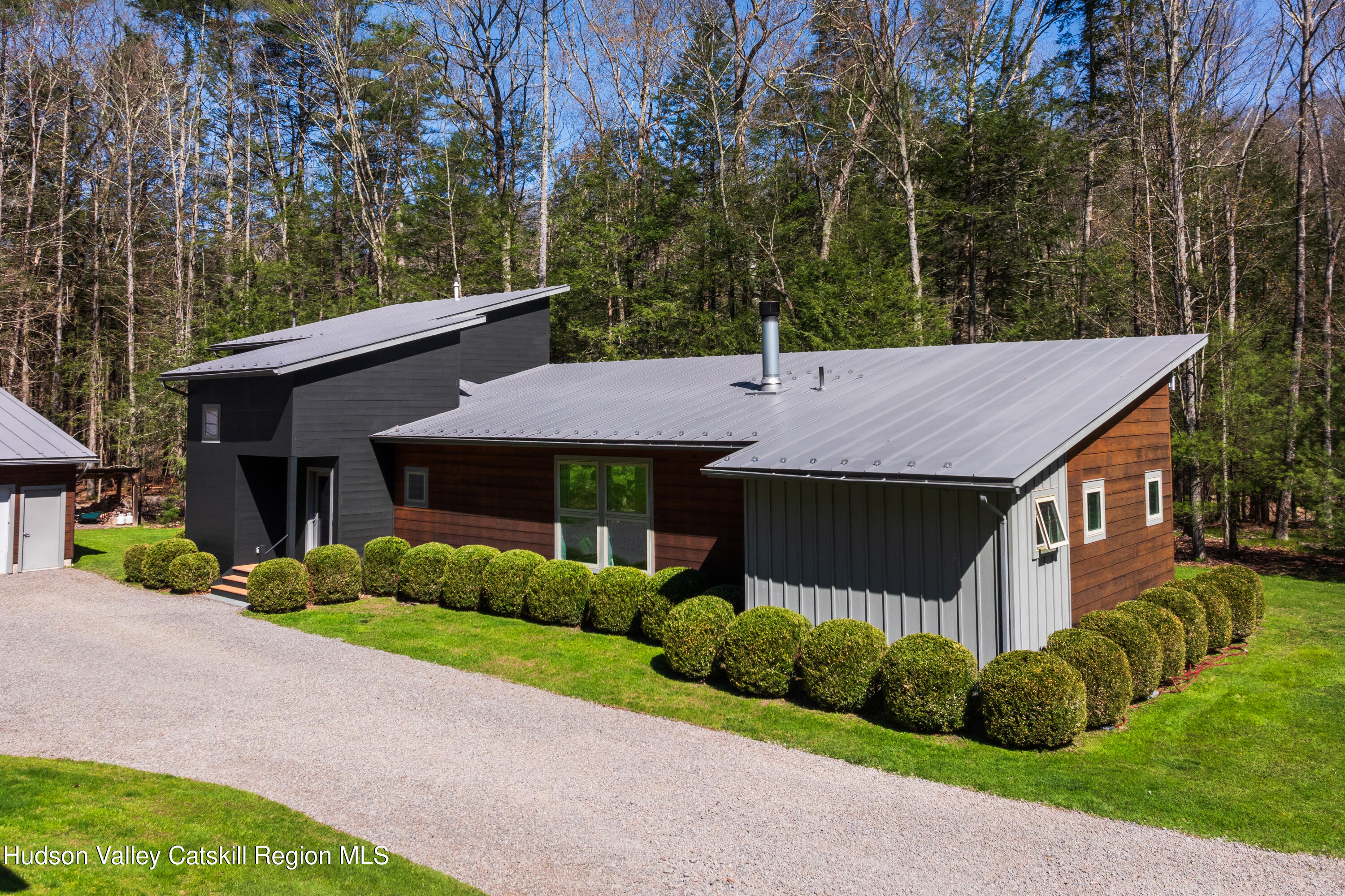 177 Stillwater Road Stone Ridge, NY 12484 - Photo 26 of 27 a aerial view of a house next to a yard
