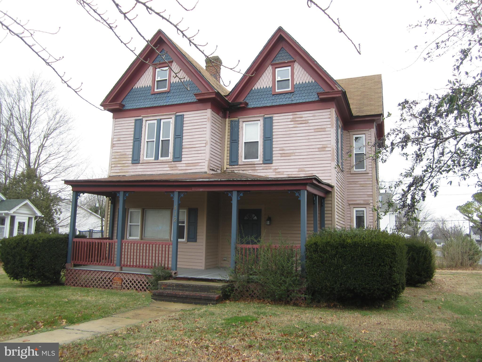 412 Central Avenue Ridgely, MD 21660 - Photo 1 of 17 Exterior (Front)
