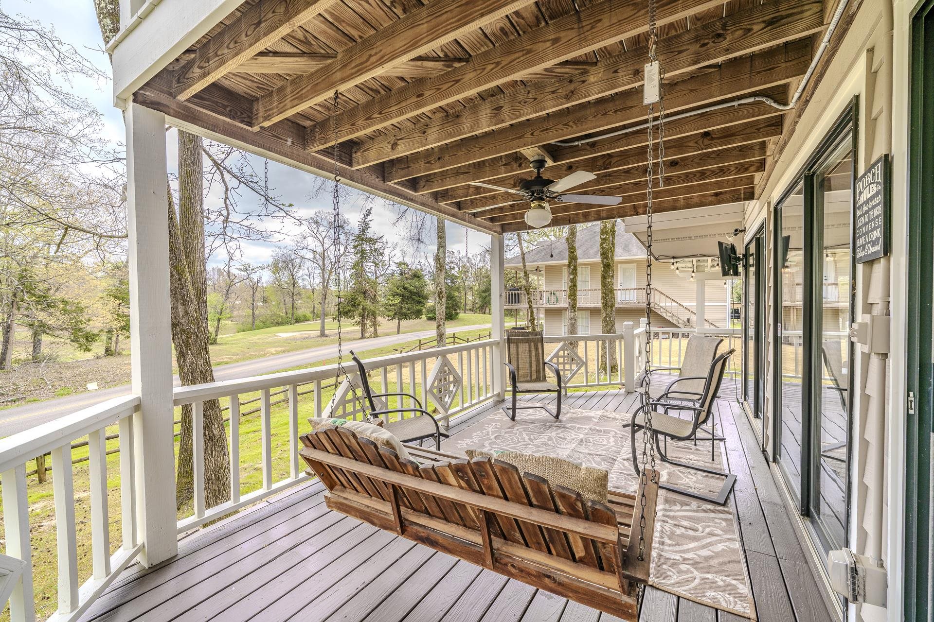 1085 Old Road Counce, TN 38326 - Photo 6 of 30 a view of balcony with wooden floor