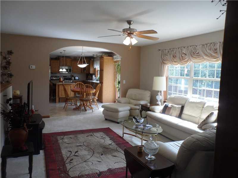 1938 Laurel Road Shelocta, PA 15774 - Photo 5 of 21 Living Room. View from Living room into kitchen.
