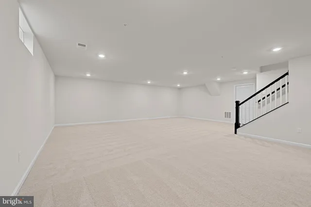 a view of empty room