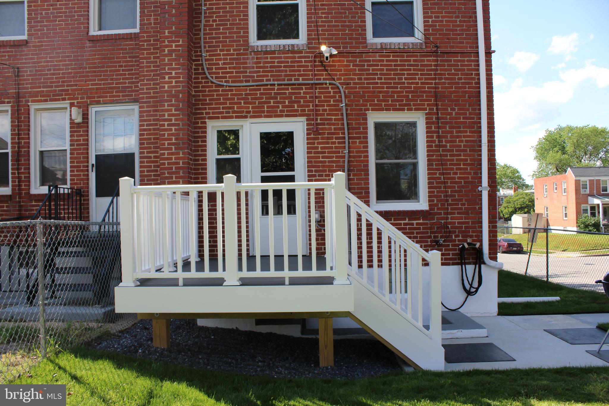 3701 Greenvale Road Baltimore, MD 21229 - Photo 8 of 22 New back deck
