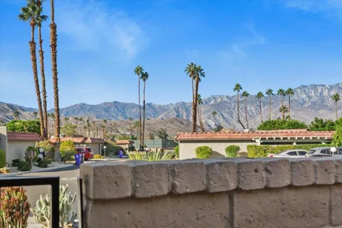 a view of outdoor space and city view