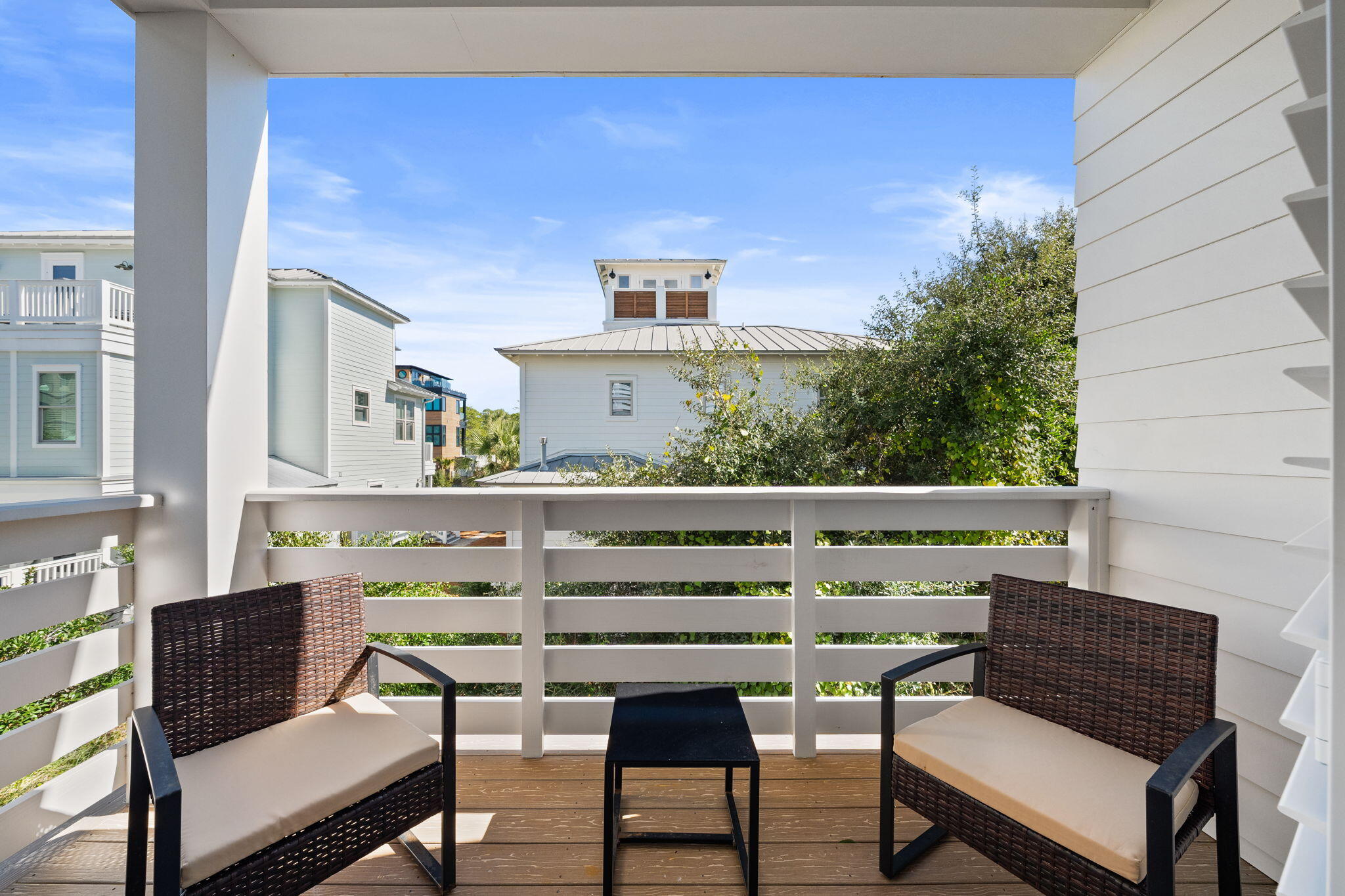 35 Seapointe Lane Santa Rosa Beach, FL 32459 - Photo 19 of 72 a view of a chairs and table in a patio