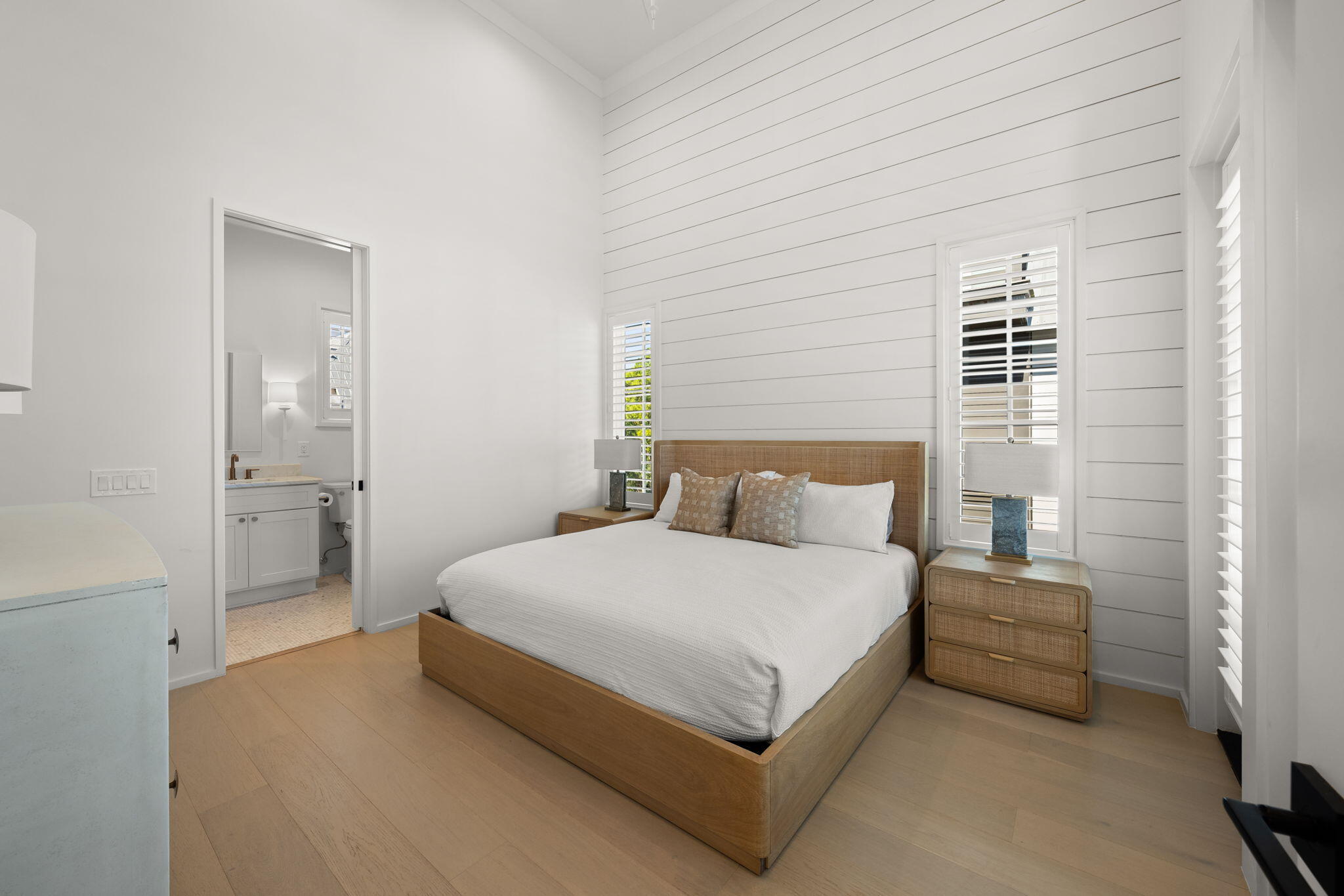 35 Seapointe Lane Santa Rosa Beach, FL 32459 - Photo 40 of 72 a bedroom with a bed and a cabinets