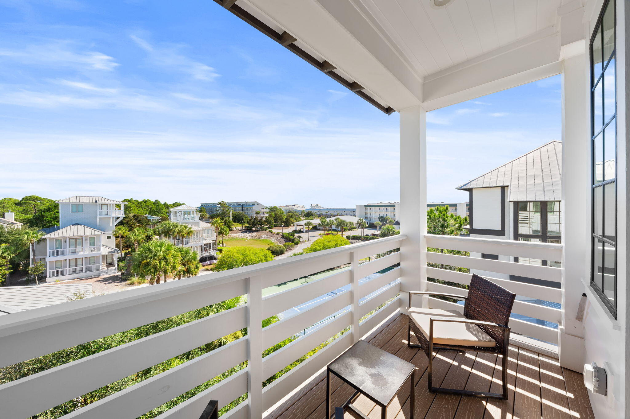 35 Seapointe Lane Santa Rosa Beach, FL 32459 - Photo 48 of 72 a view of balcony with furniture