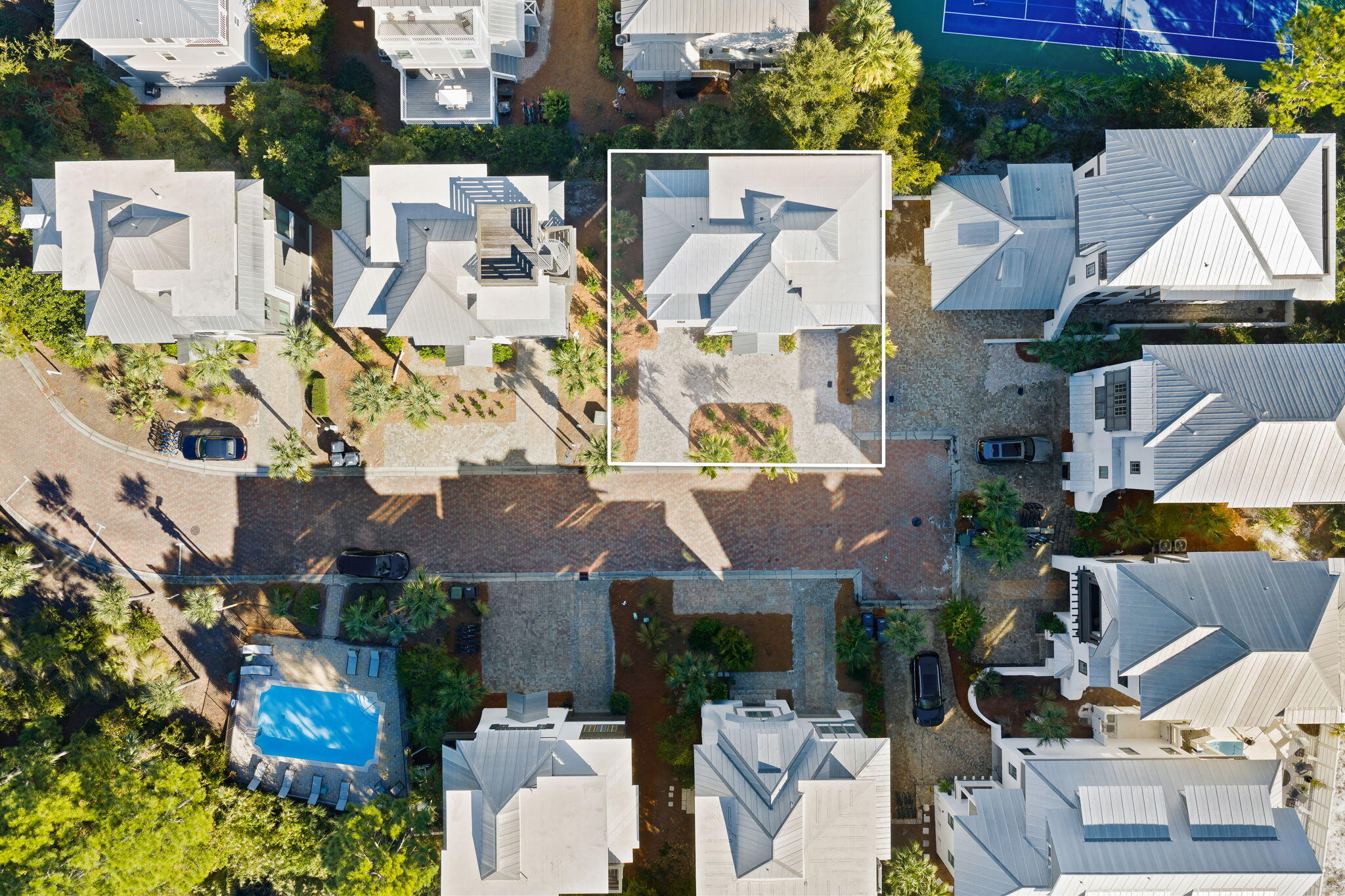 35 Seapointe Lane Santa Rosa Beach, FL 32459 - Photo 72 of 72 an aerial view of multiple houses with yard