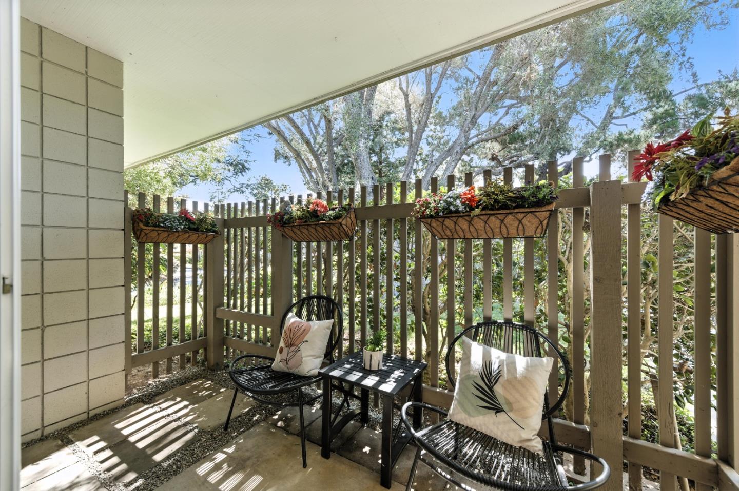 1 Los Altos Square Los Altos, CA 94022 - Photo 18 of 29 a balcony view with a outdoor seating