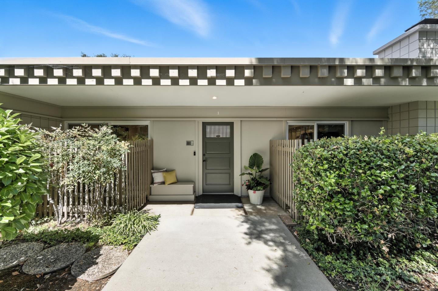 1 Los Altos Square Los Altos, CA 94022 - Photo 20 of 29 a front view of a house