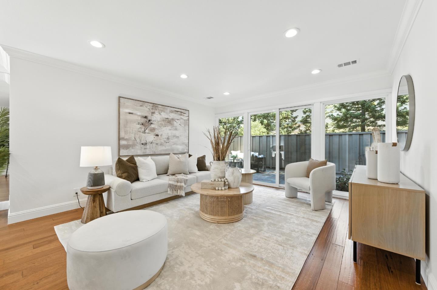 1 Los Altos Square Los Altos, CA 94022 - Photo 2 of 29 a living room with furniture and a large window