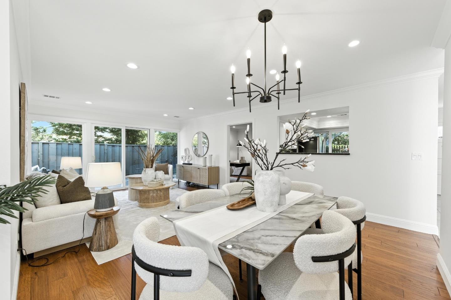 1 Los Altos Square Los Altos, CA 94022 - Photo 10 of 29 a living room with furniture and wooden floor