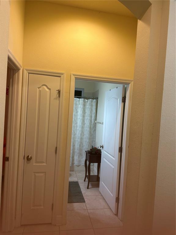 7739 Seafield Lane Wesley Chapel, FL 33545 - Photo 8 of 10 a view of a hallway with furniture and front door