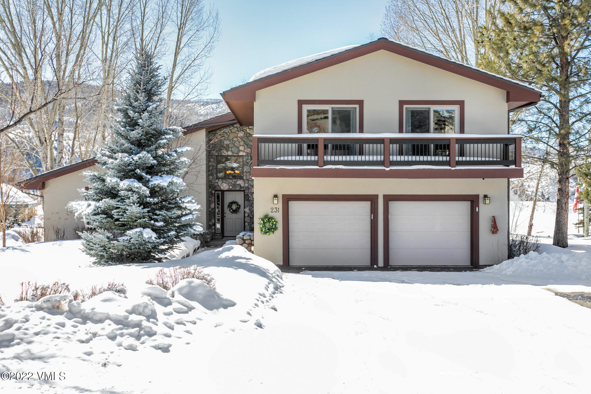 231 Rawhide Road Edwards, CO 81632 - Photo 29 of 35 a house view with a outdoor space covered with snow