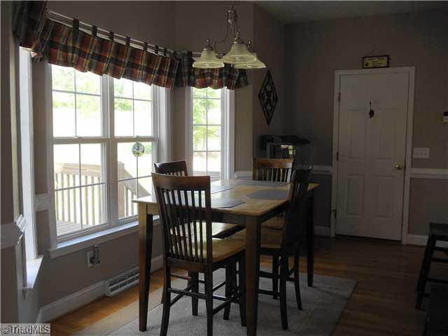123 Hagen Road Advance, NC 27006 - Photo 7 of 16 Breakfast. Not only is there a Breakfast room but also a Breakfast Bar. Nice Open space. Beautiful Hardwoods.