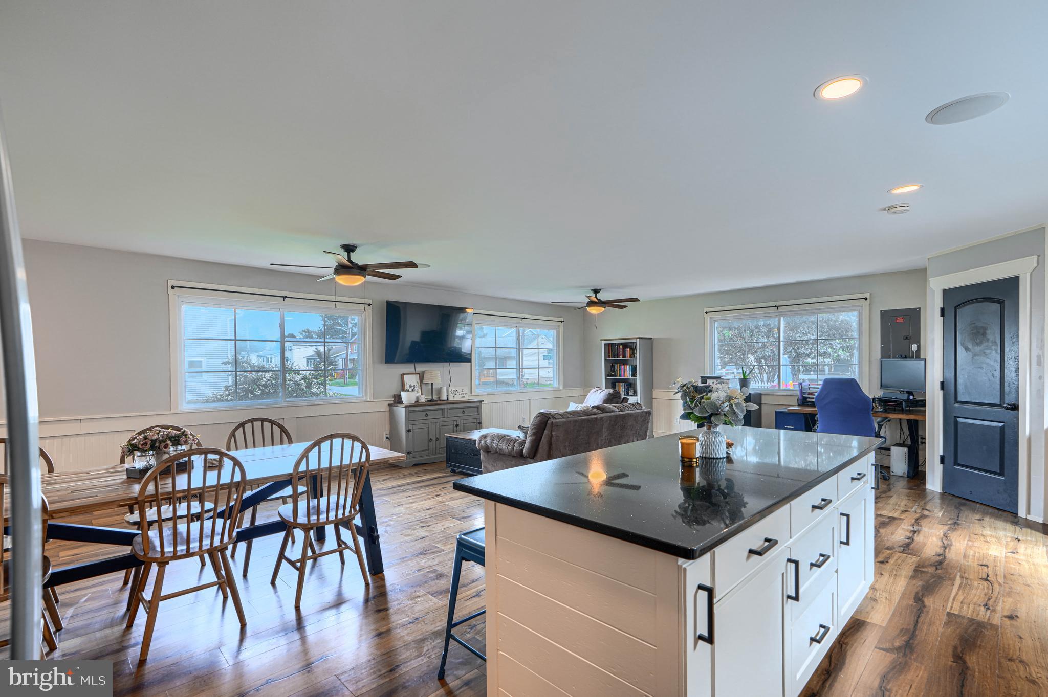 1813 Potomac Road Edgewater, MD 21037 - Photo 22 of 101 Kitchen island overlooking living space