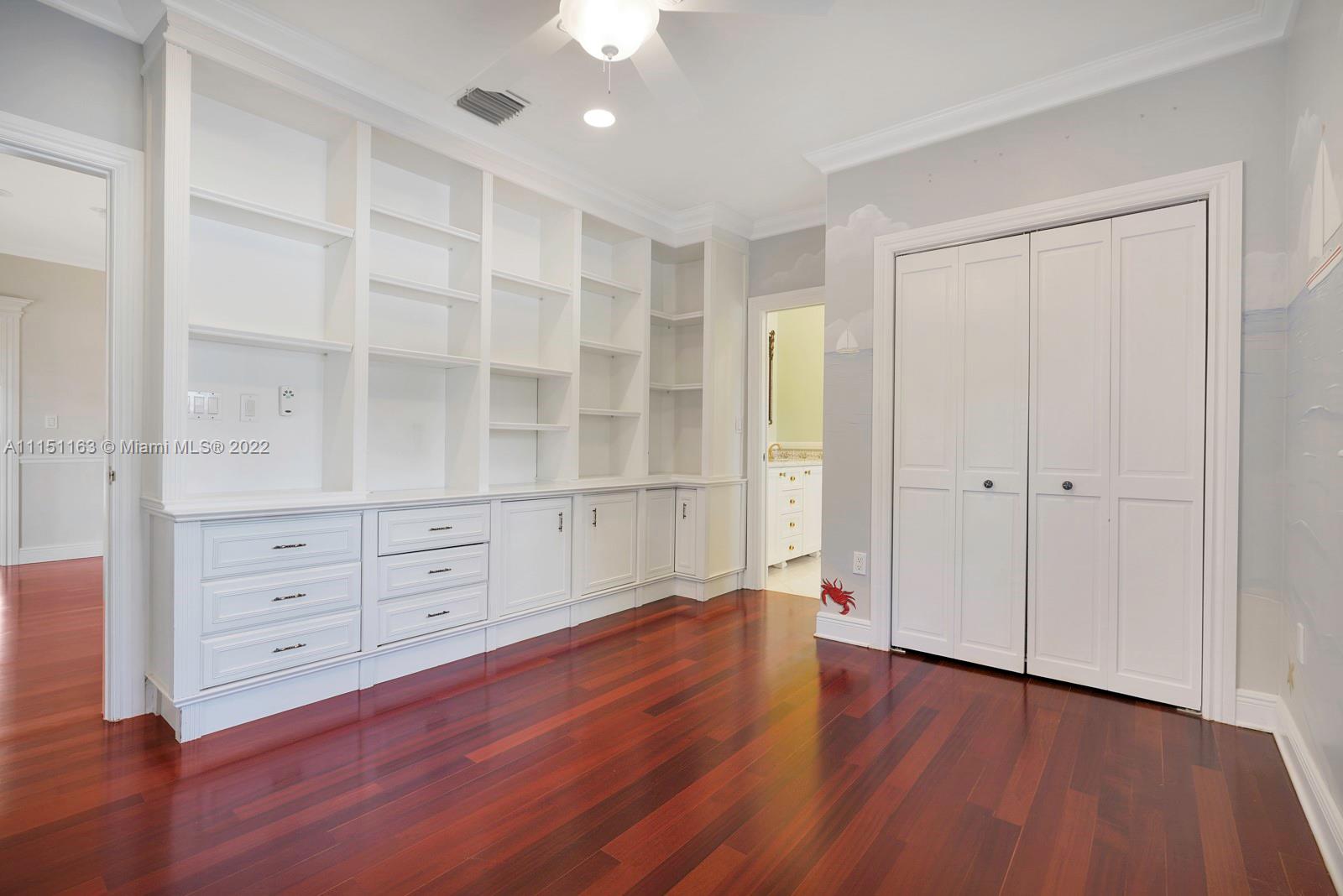 13920 Stirling Road Southwest Ranches, FL 33330 - Photo 45 of 98 wooden floor in an empty room