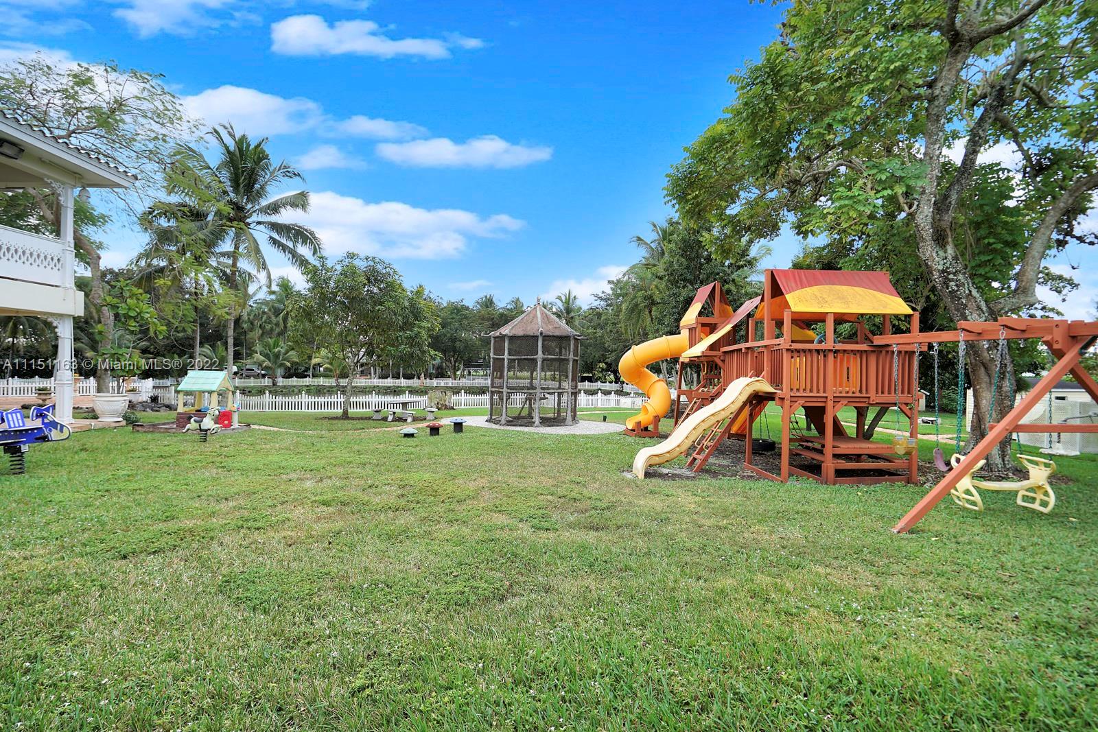 13920 Stirling Road Southwest Ranches, FL 33330 - Photo 75 of 98 a childrens park with swings and slides