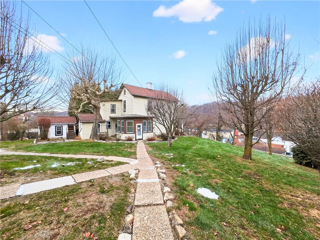 136 1/2 Chess Street Monongahela, PA 15063 - Photo 3 of 50 a view of a house with a yard
