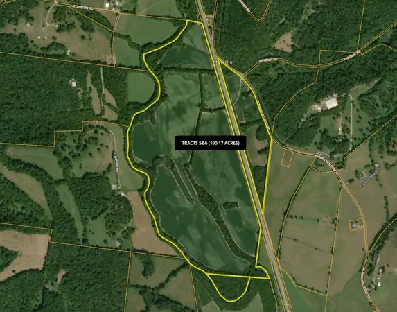 an aerial view of a tennis court