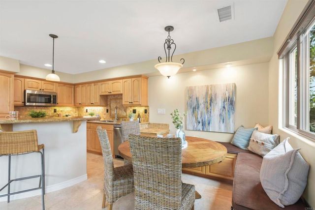 a view of a flower in a garden