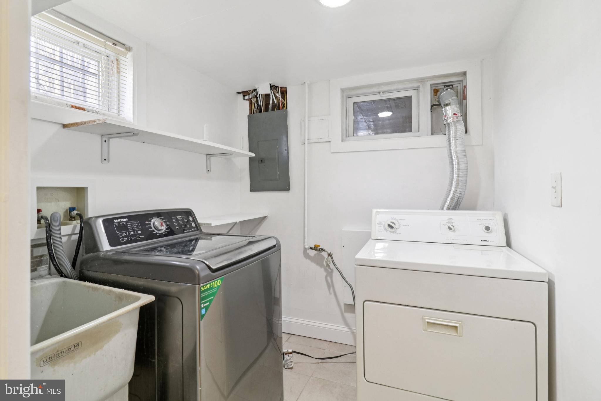 3149 Newton Street Northeast Washington, DC 20018 - Photo 52 of 57 Laundry Room w/Panel Electric Box s/circuit breakr